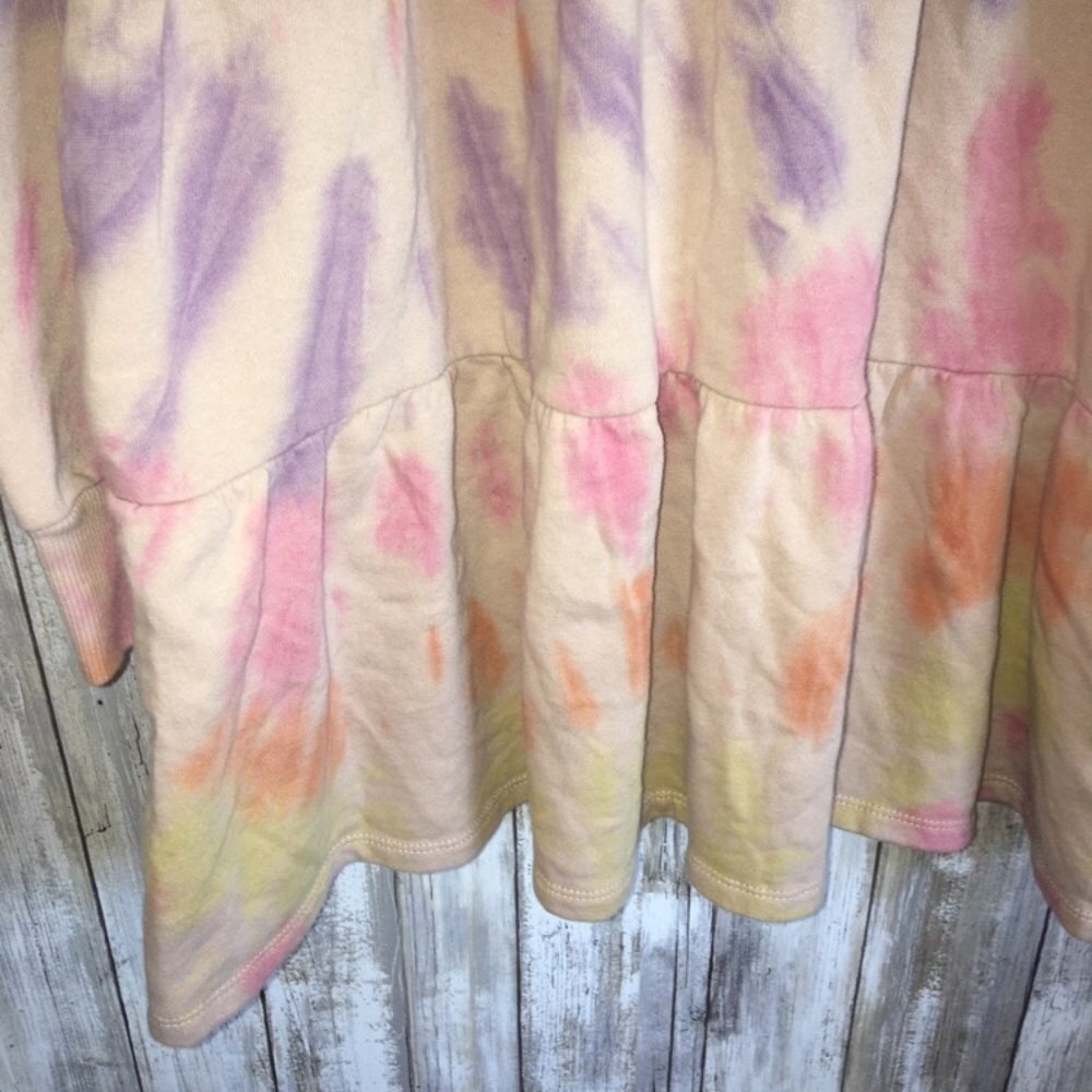 NWT Wild Fable Tie Dye Sweatshirt Dress - Picture 4 of 4